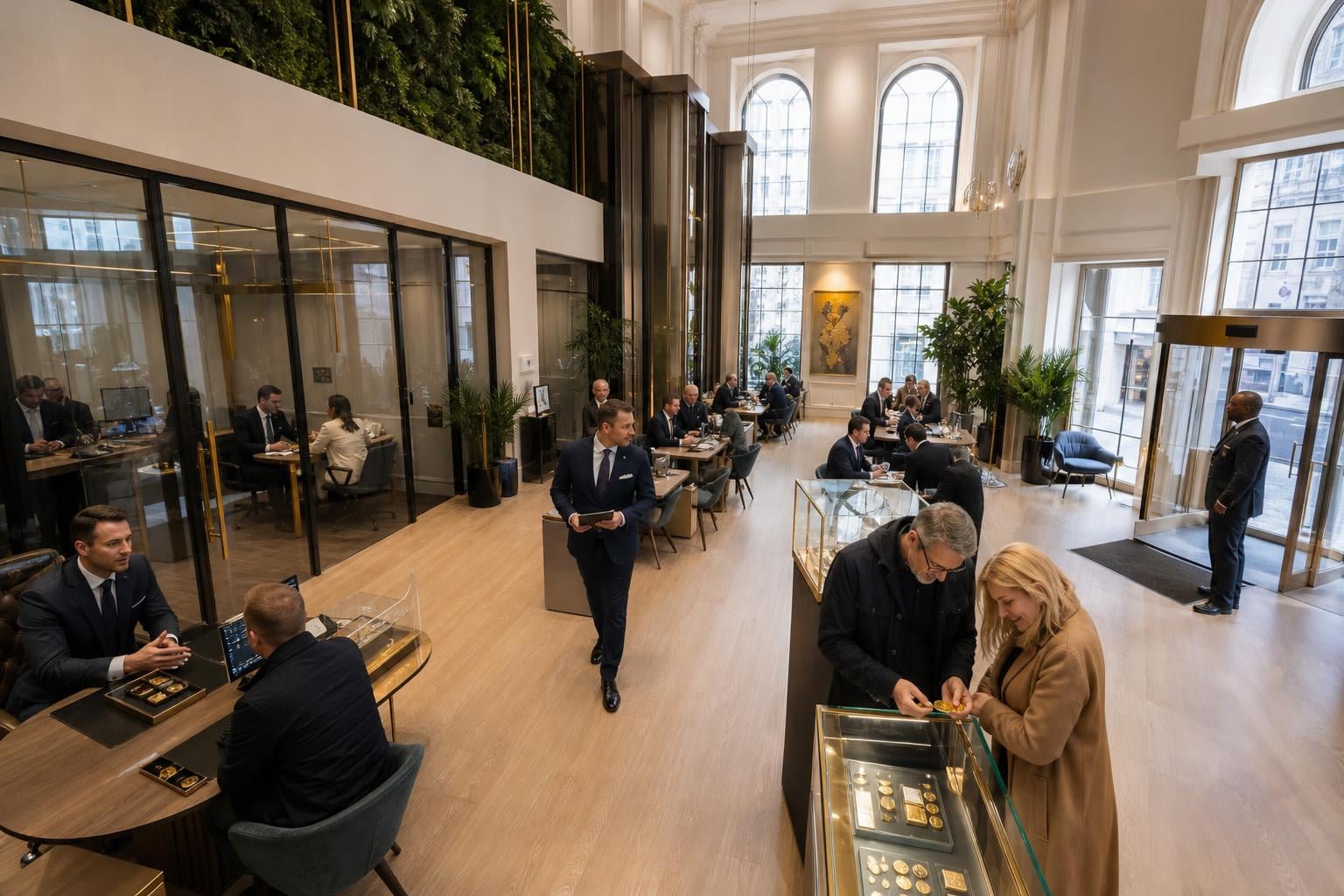 The Bullion House showroom on Baker Street